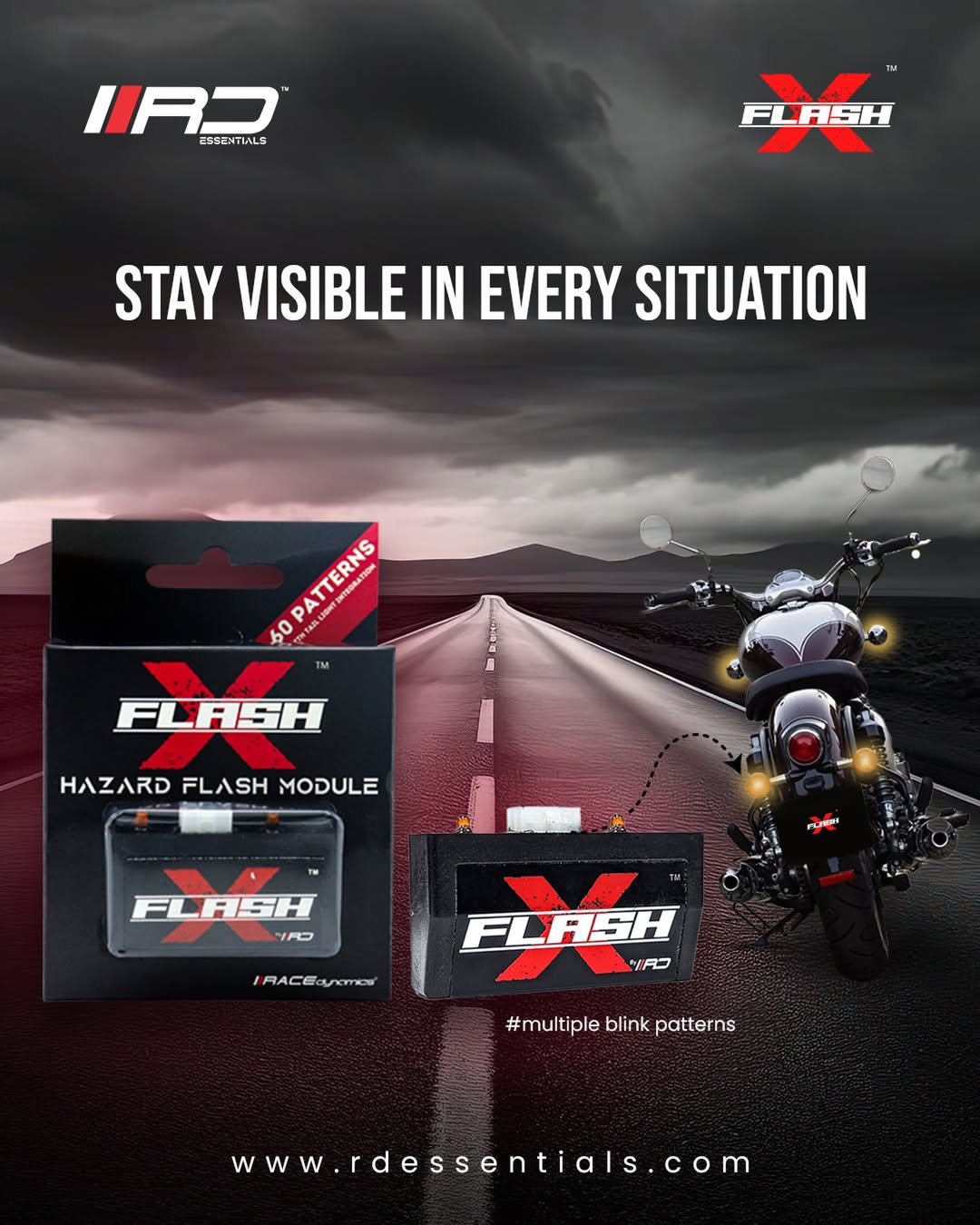 FlashX Indicator Control System for Royal Enfield 650 Series