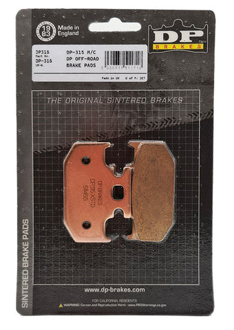 DP Sintered Brake Pads for Yamaha MT 15 - Standard