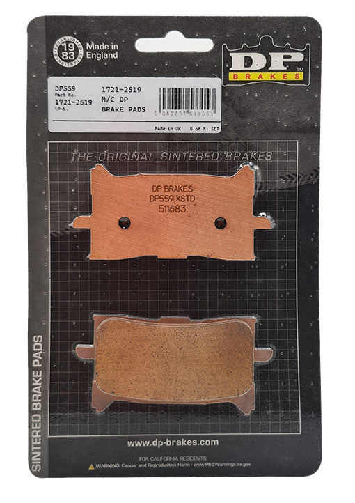 DP Sintered Brake Pads for Honda CBR 650 R - Standard