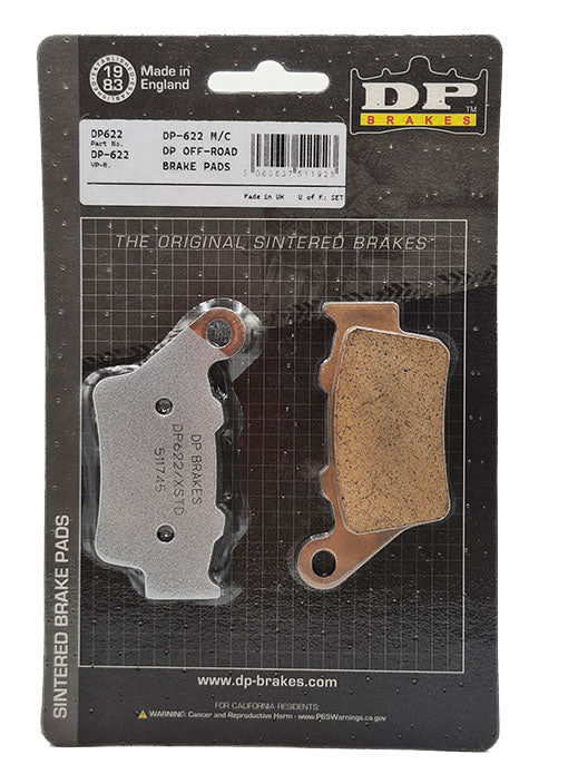DP Sintered Brake Pads for Ducati Scrambler Desert Sled 800 (2017-2023) - Standard
