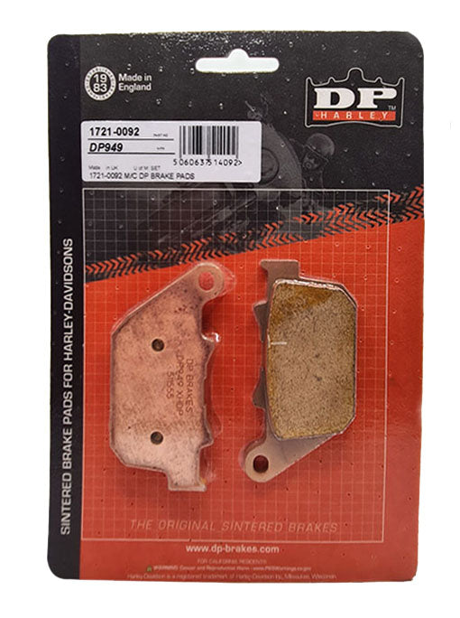 DP Sintered Brake Pads for Harley Davidson Street 750 (2016-2020) - Standard