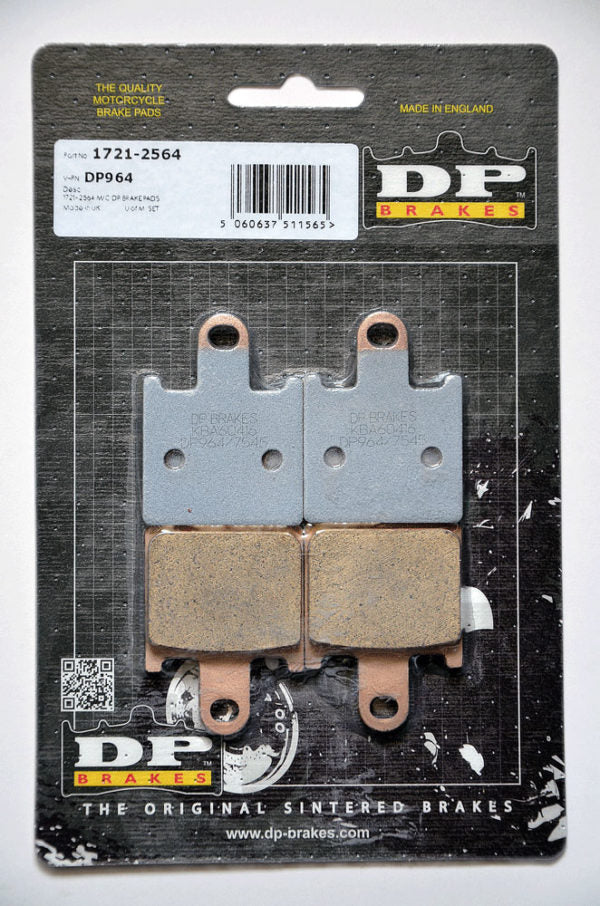 DP Sintered Brake Pads for Kawasaki ZX 14R (2006-2017) - Standard