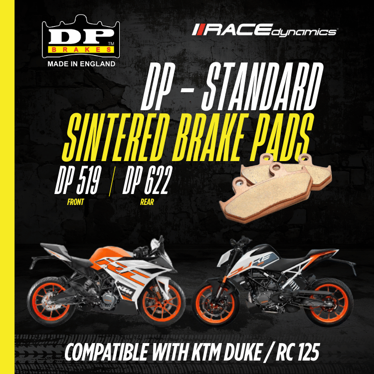 DP Sintered Brake Pads for KTM Duke/RC 125 - Standard