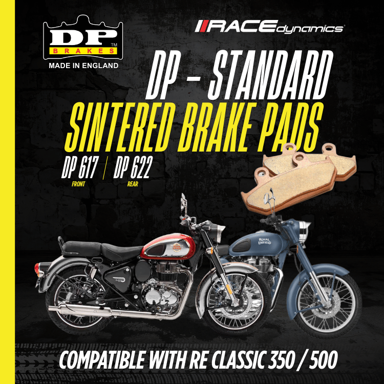 DP Sintered Brake Pads for Royal Enfield Classic 350/500  - Standard