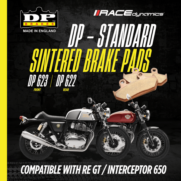 DP Sintered Brake Pads for Royal Enfield Interceptor 650 Standard
