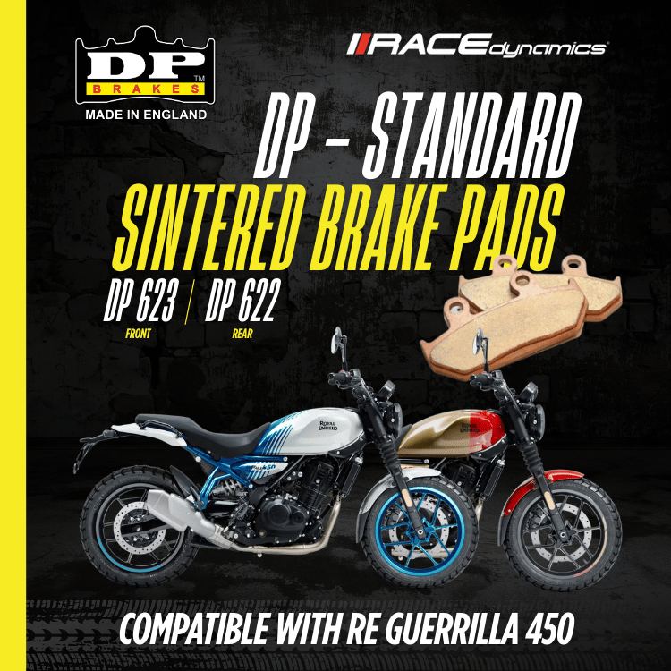 DP Sintered Brake Pads for Royal Enfield Guerrilla  450 - Standard
