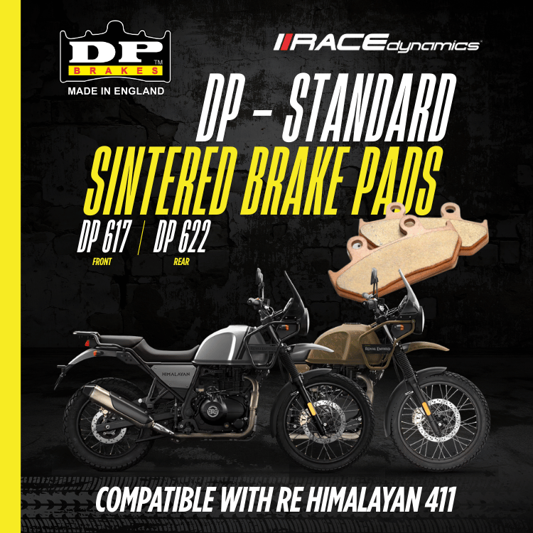 DP Sintered Brake Pads for Royal Enfield Himalayan 411 - Standard