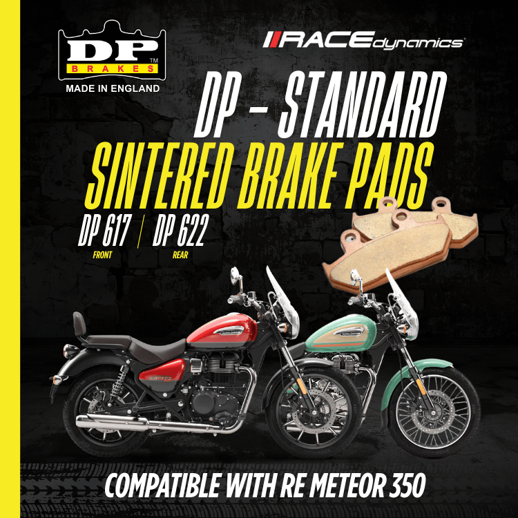 DP Sintered Brake Pads for Royal Enfield Meteor 350 - Standard