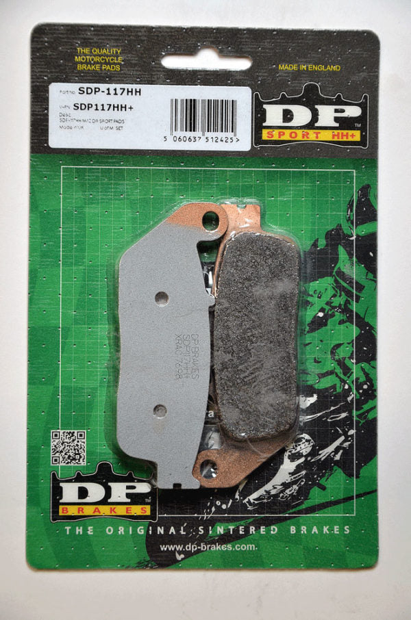 DP Sintered Brake Pads for Kawasaki Z 650 RS (2022 Onwards) - Sport SDP HH+