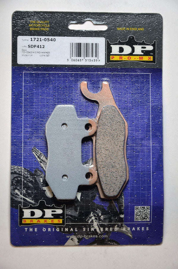 DP Sintered Brake Pads for  TVS RTR 160 - Sport SDP MX