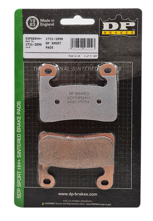DP Sintered Brake Pads for  BMW R1250 GS STD+HP (2019-2023) K50 Series Edition - Sport SDP HH+