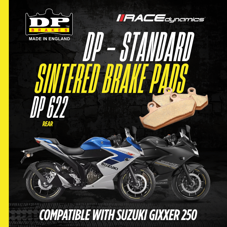 DP Sintered Brake Pads for Suzuki Gixxer 250 - Standard