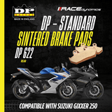 DP Sintered Brake Pads for Suzuki Gixxer 250 - Standard