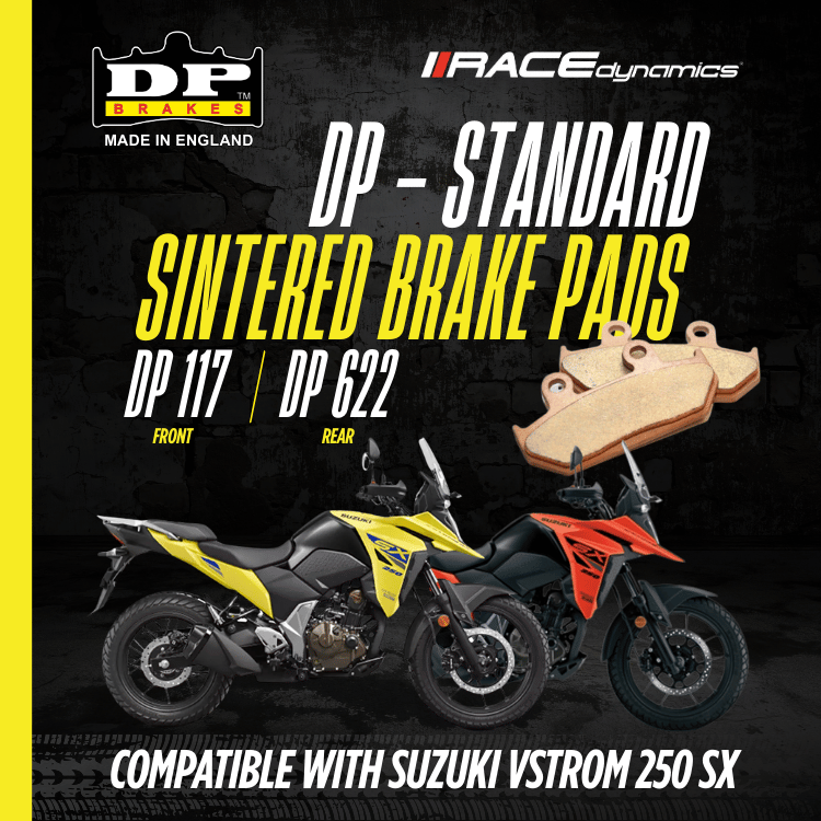DP Sintered Brake Pads for Suzuki V-Strom 250 SX - Standard