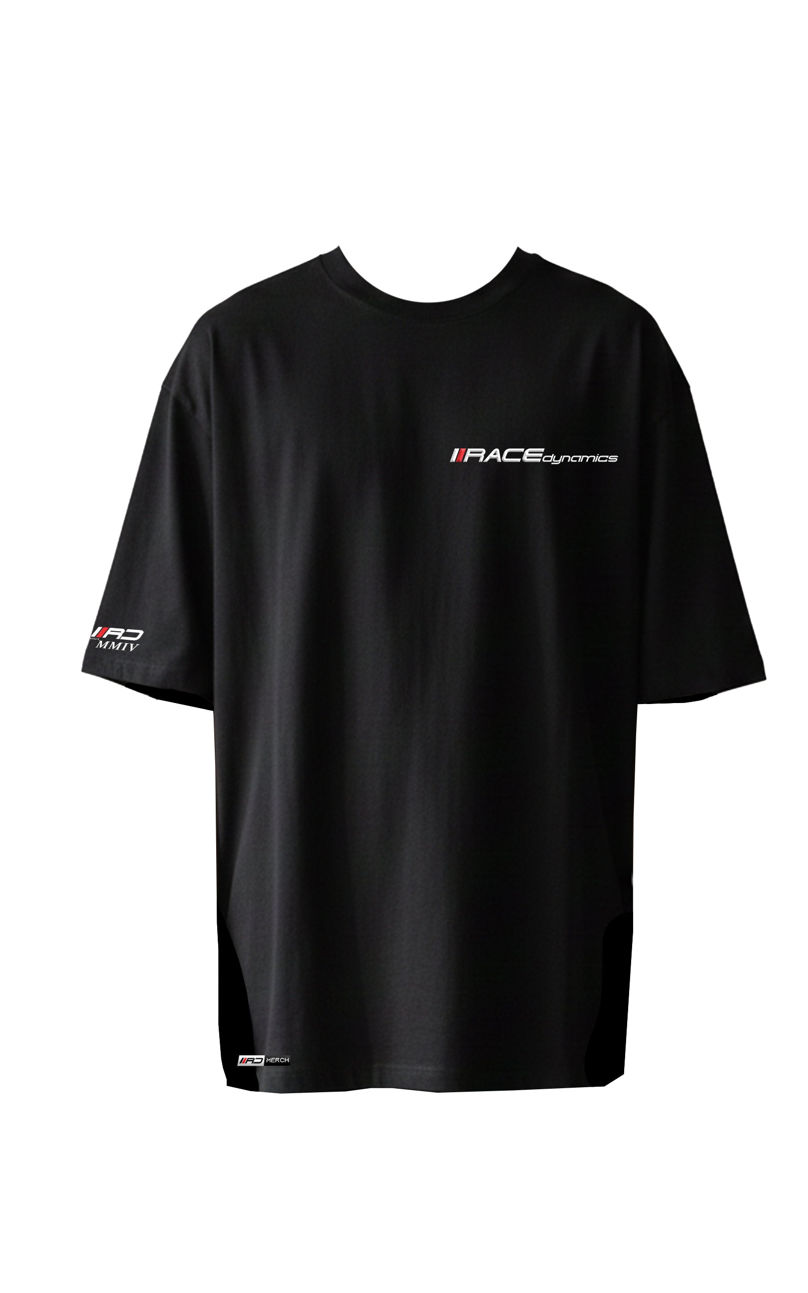 Race Dynamics T-Shirt, Black (Oversized)