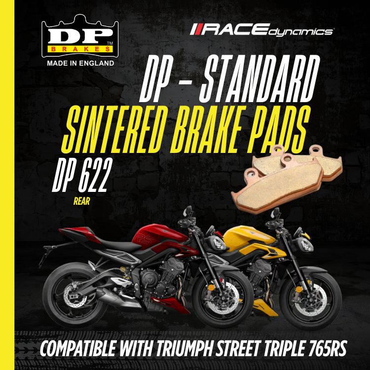 DP Sintered Brake Pads for Triumph Street Triple 765RS (2021-2022) - Standard
