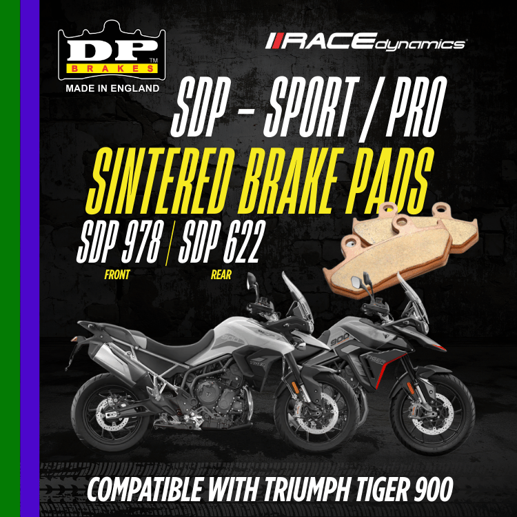 DP Sintered Brake Pads for Triumph Tiger 900 (2020-2023) - Sport SDP HH+