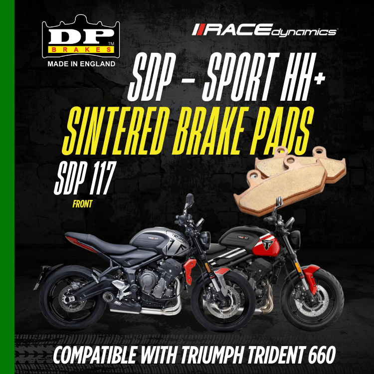 DP Sintered Brake Pads for Triumph Trident 660 (2021 Onwards) - Sport SDP HH+